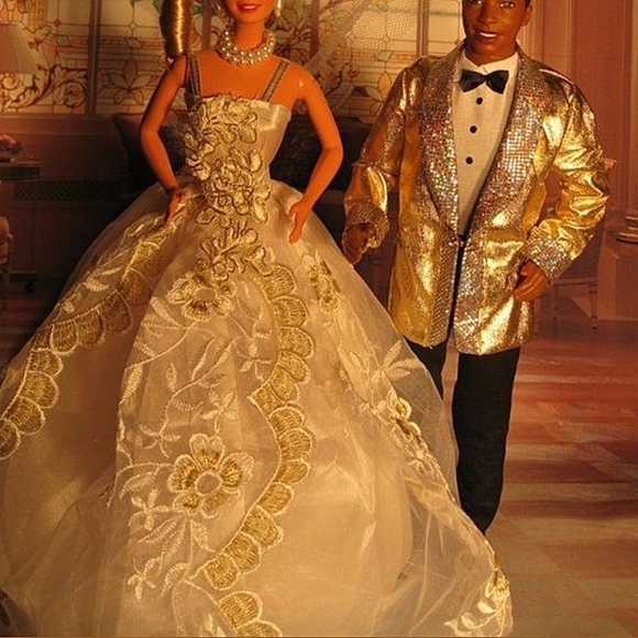 NEW OOAK ELEGANT DRESSED BARBIE DOLL W/ UPDOS IN GOWNS & ACCESSORIES $175 EACH - Picture 8 of 16